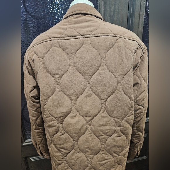 Maison Article Mens Brown Quilted Jacket. Medium. Casual Streetwear - Picture 5 of 10